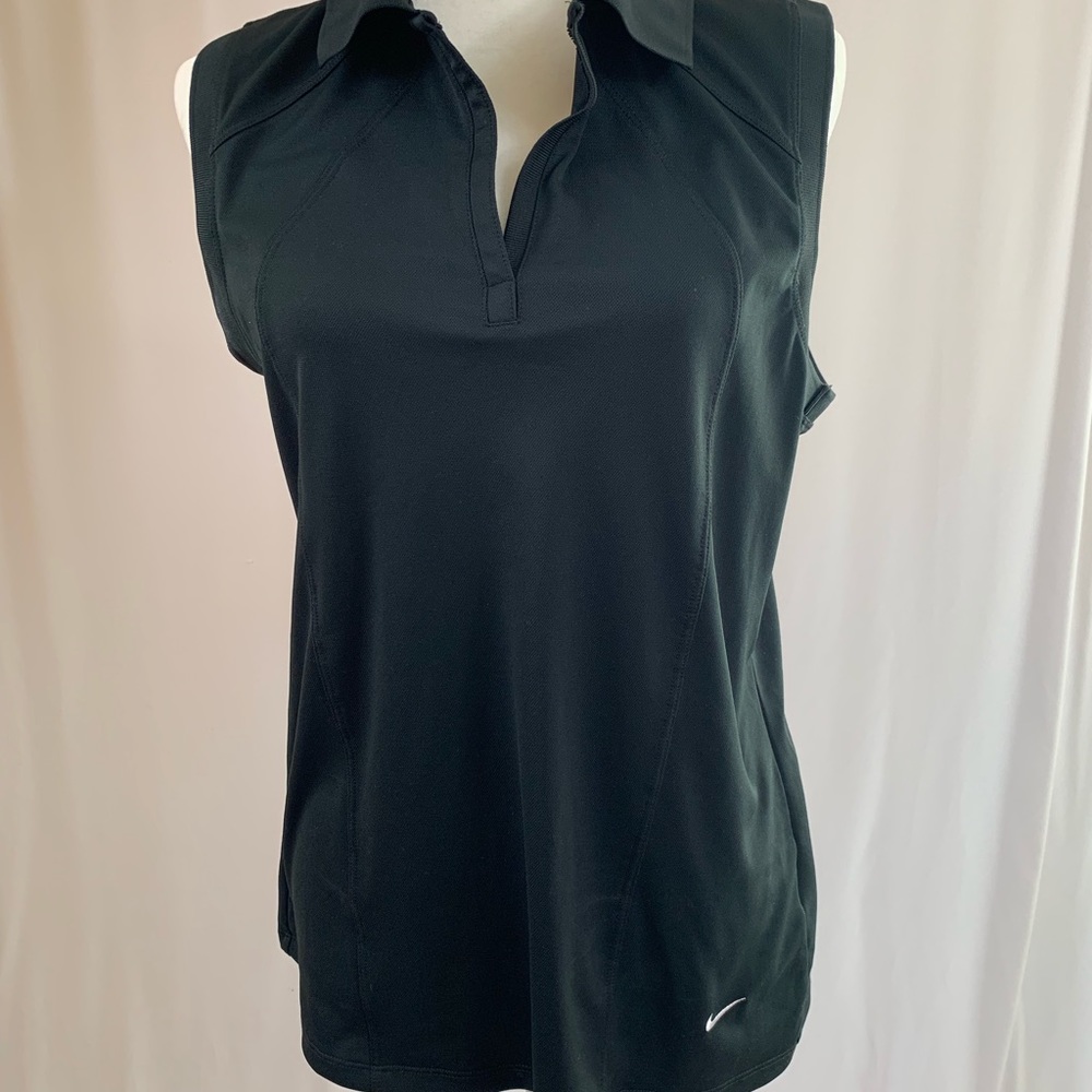 Nike FitDry Sleeveless Collar Shirt. XL.